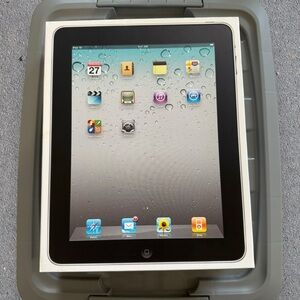 Apple iPad 2010 Wi-Fi 16GB MC820LL/A - EMPTY BOX ONLY